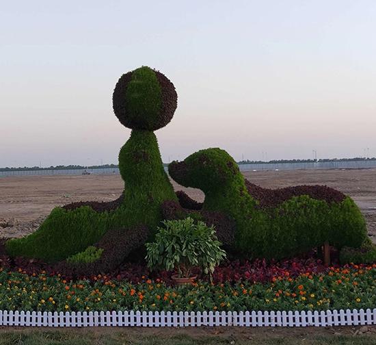 北京绿雕造型